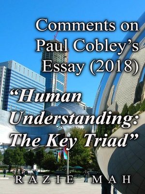 cover image of Comments on Paul Cobley's Essay (2018) "Human Understanding